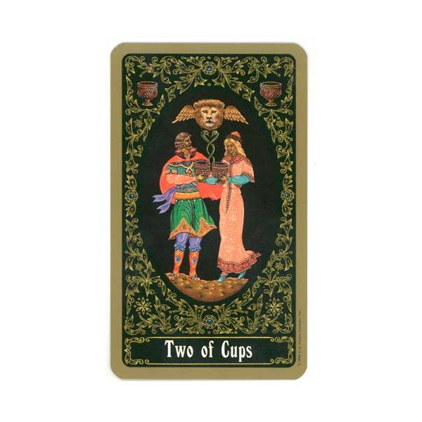 Bộ Bài Russian Tarot of St. Petersburg (Mystic House Tarot Shop) - Bài Gốc Authentic Chính Hãng 100%