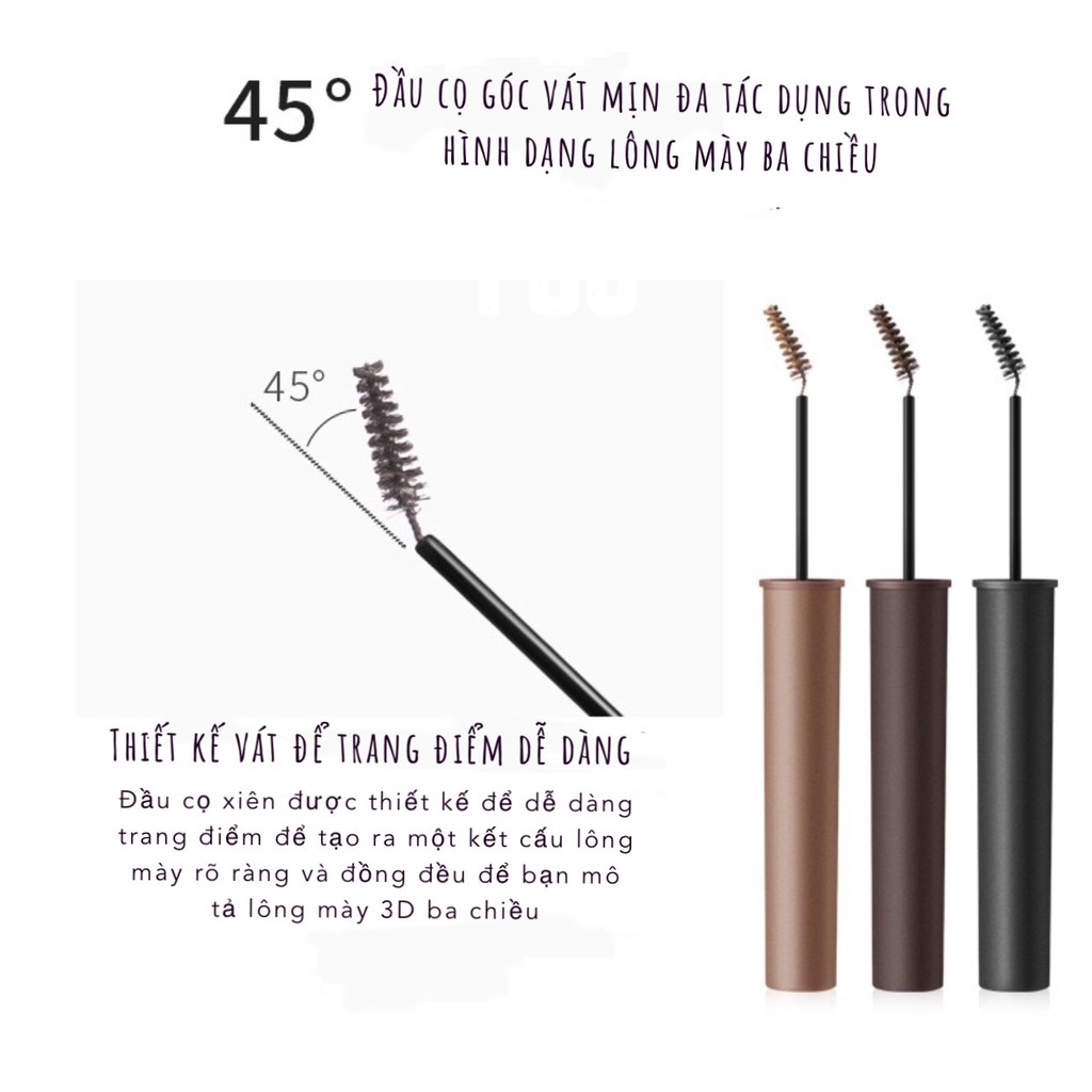 SHE LOVES – Mascara chân mày tiện dụng dễ sử dụng đầu chuốt cong 45 độ | BigBuy360 - bigbuy360.vn