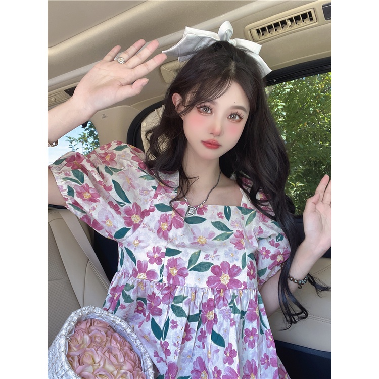 Áo Kiểu Tay Phồng Hở Lưng Phong Cách Hàn Quốc Thời Trang Cho Nữ