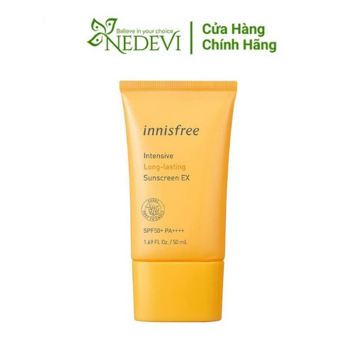 Kem chống nắng Innisfree Intensive Long Lasting Sunscreen SPF50+ PA++++ 50ml chống nắng toàn diện cho da - NEDEVI