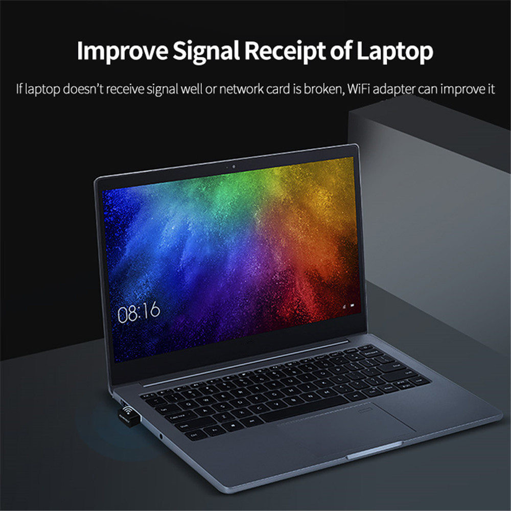 Usb Wifi 650mbs 2.4g &amp; 5g Tần Số Kép 802.11 Ac Cho Laptop