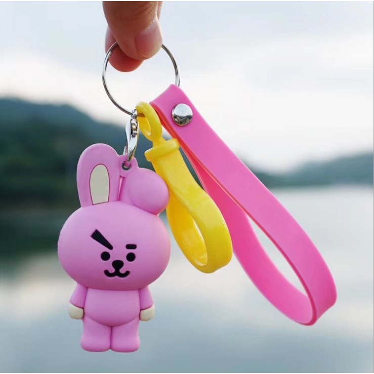 Móc khoá cao su BTS