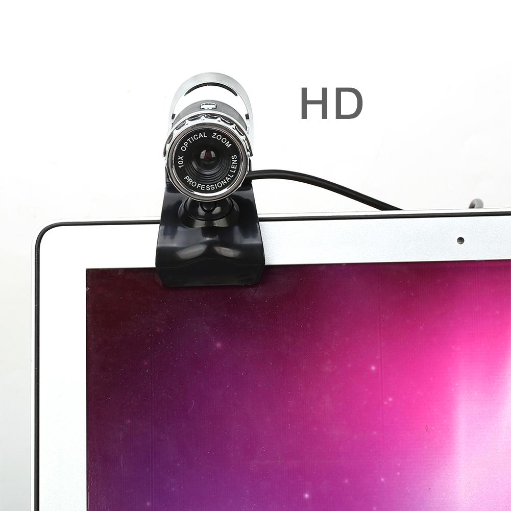 HD Trực tiếp Webcam, Máy tính xách tay USB & Webcam Máy tính để bàn, Plug and Play Mini Video