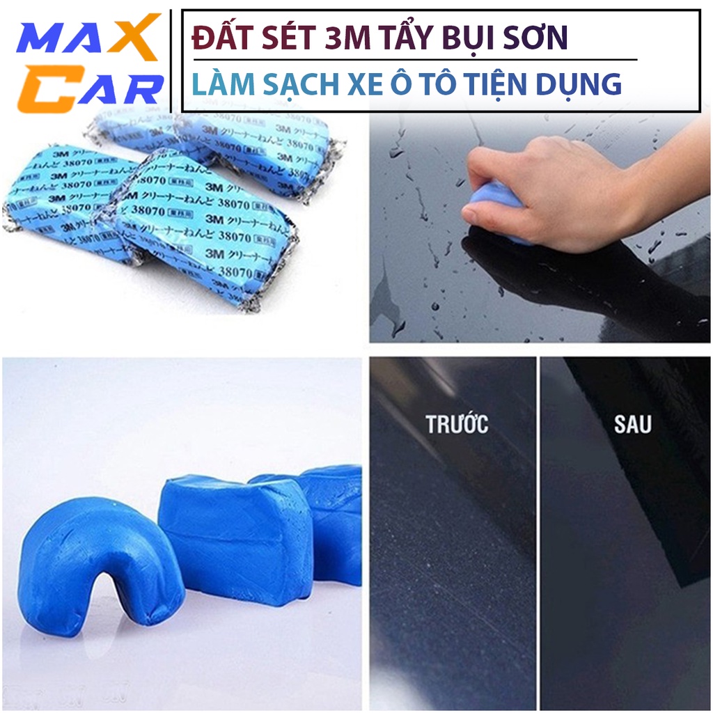 Đất Sét 3M Tẩy Bụi Sơn Làm Sạch Xe Ô Tô Tiện Dụng