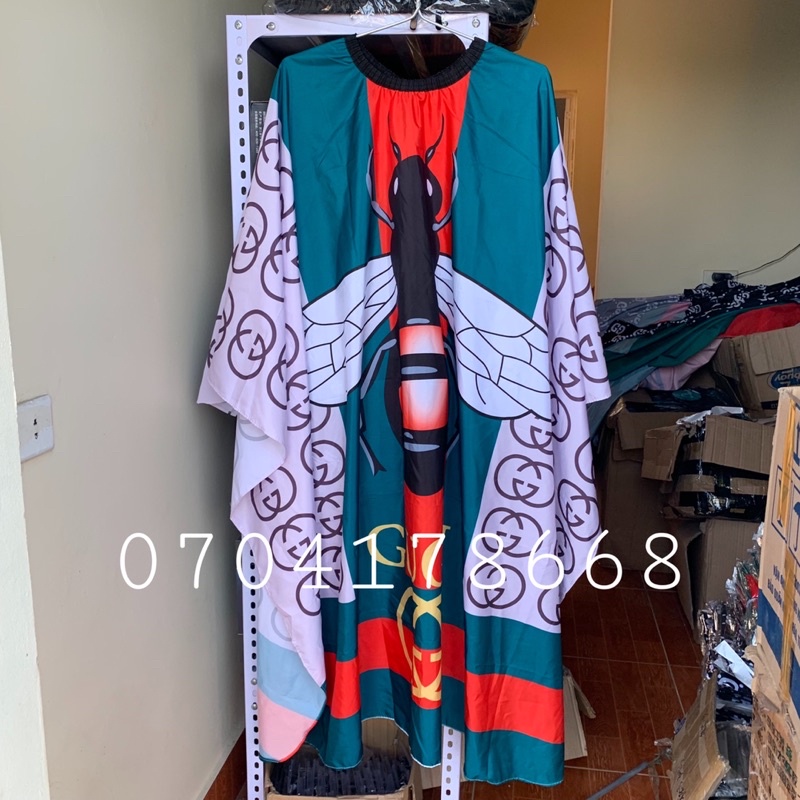 Áo choàng cắt tóc barber 8 mẫu AC-8