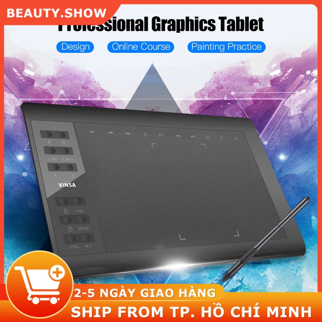 Máy tính bảng vẽ đồ họa chuyên nghiệp 12 nút Dây đeo nhanh Bút cảm ứng Không có pin + 30 ngòi