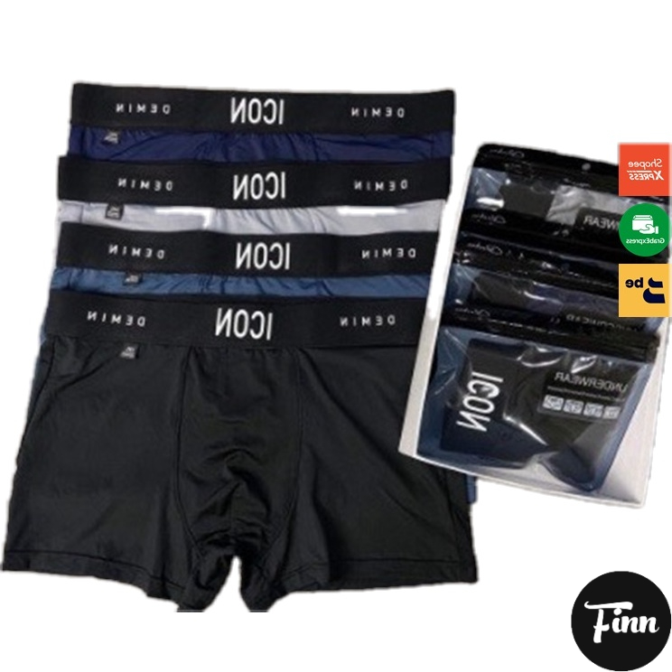 Quần lót nam / Quần sip nam boxer cao cấp chất liệu thun lạnh ICON