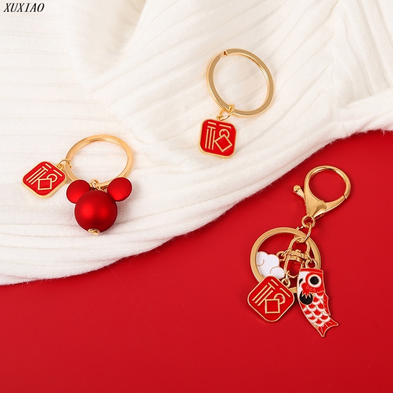 Móc Khóa Hình Cá Koi 3 Kiểu Độc Đáo Làm Quà Tặng Cho Bạn Bè