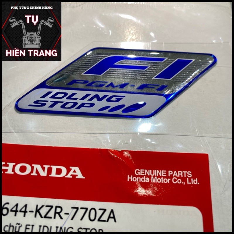 TEM CHỮ FI-IDLING STOP NỔI ZIN CHÍNH HÃNG HONDA