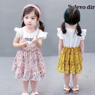 Váy hoa 2 chi tiết V003 (có bảng size ở hình cuối)