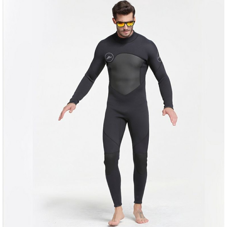 Bộ lặn biển chuyên nghiệp cho nam cao su neoprene 3mm hiệu Sbart giữ ấm cản gió