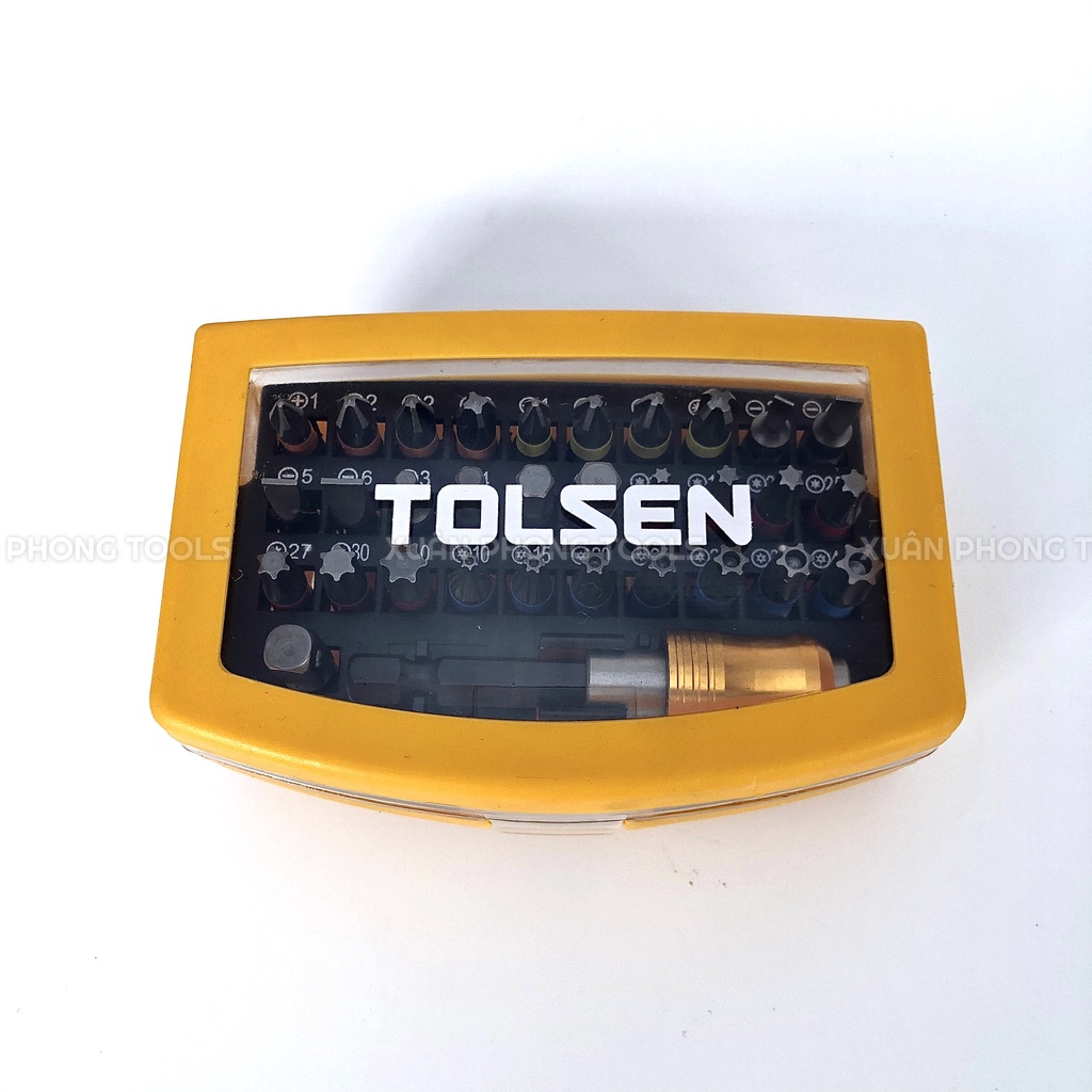 Bộ mũi vít 32 chi tiết TOLSEN 20370 [Xuân Phong tools]