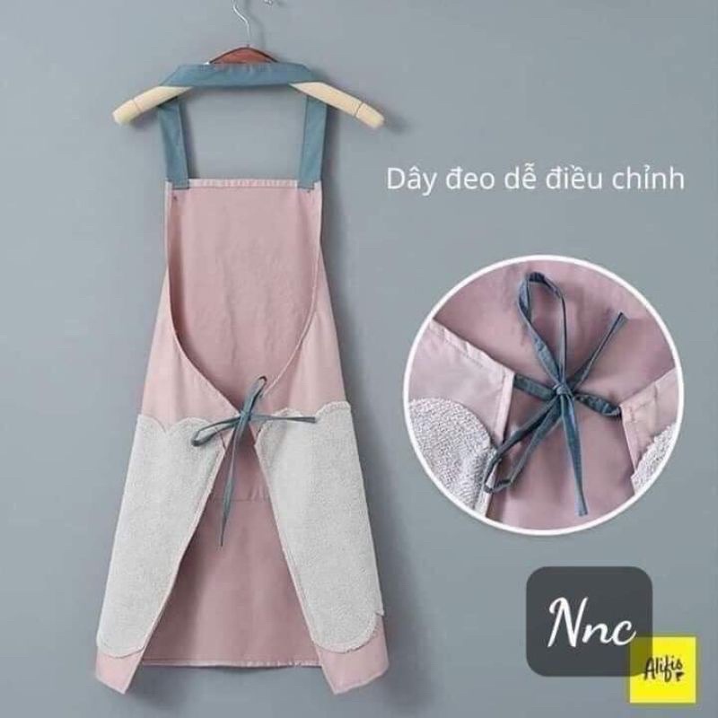 TẠP DỀ HOA IN HÌNH THỎ CÓ TÚI ĐỰNG ĐIỆN THOẠI, CHỐNG THẤM NƯỚC