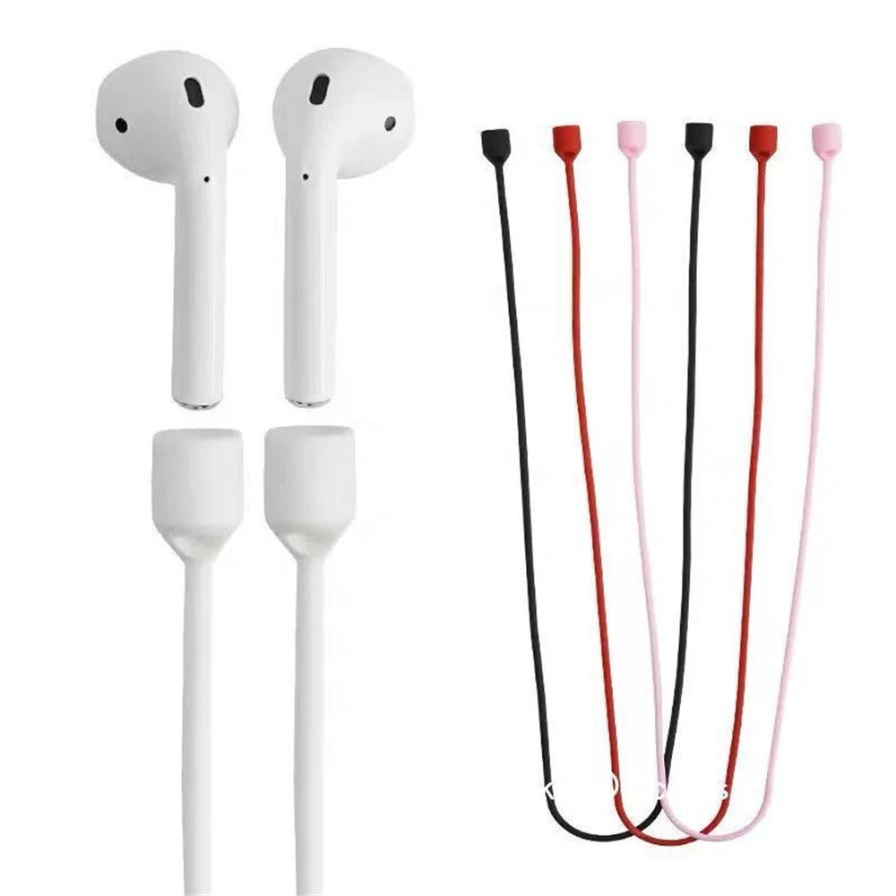 Magic Mới Dây Silicon Bảo Vệ Tai Nghe Chống Thất Lạc Nhiều Màu Sắc Thời Trang