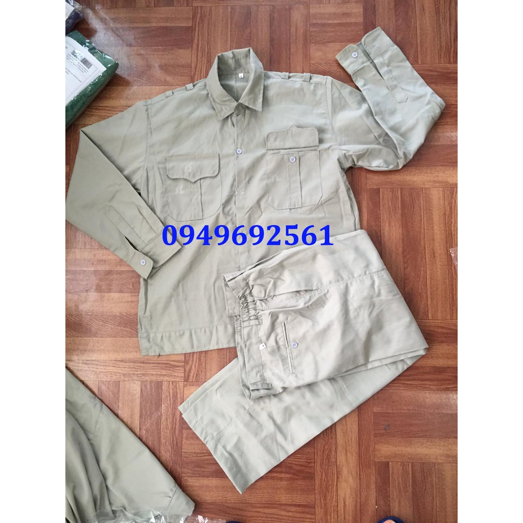 Quần áo bảo hộ ghi CN - CS 01