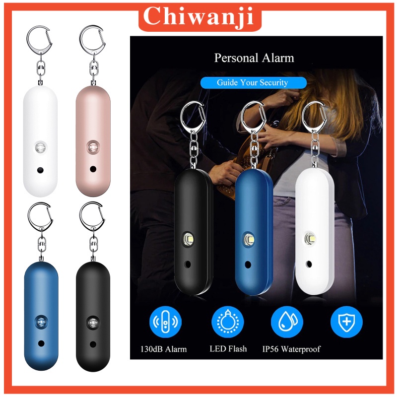 Móc Khóa Báo Động Khẩn Cấp Có Đèn LED Chống Lóa 130dB