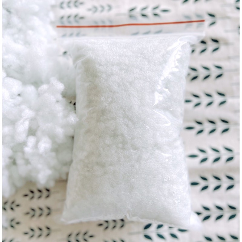 Bông hạt cotton nhồi thú bông đan móc len làm đồ handmade nhồi gối nguyên liệu thủ công lenmade