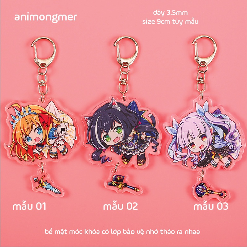 Móc khóa công chúa kết nối redive