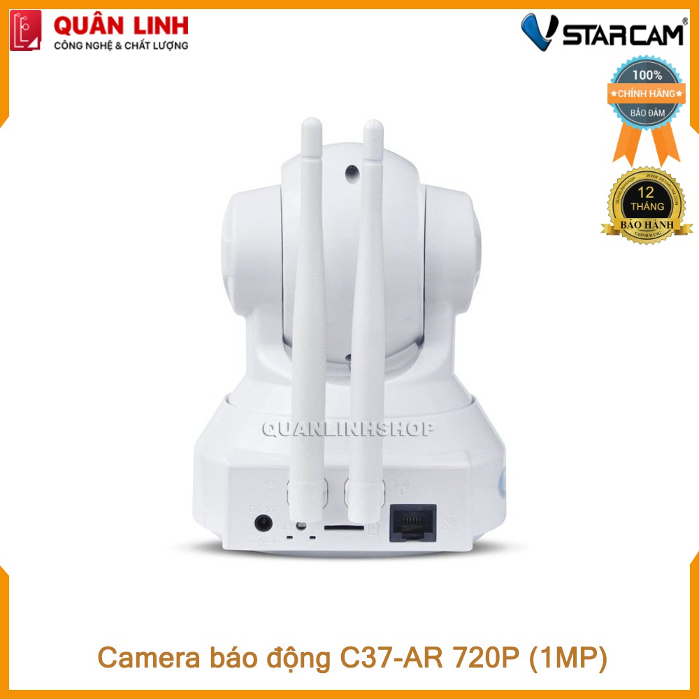 Camera báo động Wifi IP Vstarcam C37-AR HD 720P