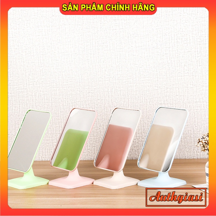 Gương Trang Điểm Để Bàn 1 mặt chữ nhật chân rời G.1MCNR