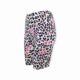 Quần short biker ôm da beo màu forever21
