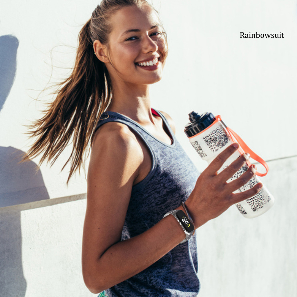 Dây Đeo Tpu Họa Tiết Nhiều Màu Cho Đồng Hồ Thông Minh Samsung Galaxy Fit 2 Sm-R220