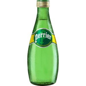 Lốc 4 chai nước khoáng có ga Pháp hiệu Perrier 33cl