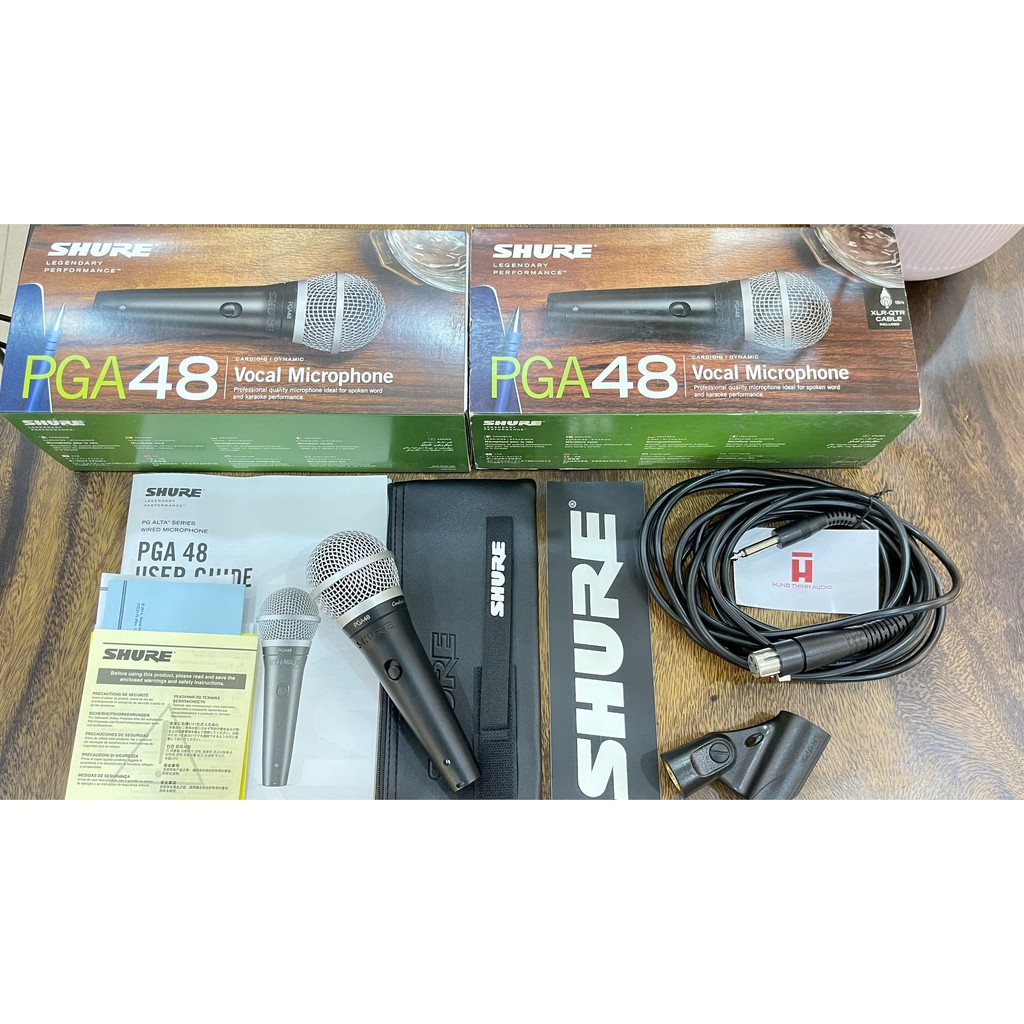 Micro Shure PGA48-QTR - Chính hãng BH 12 tháng