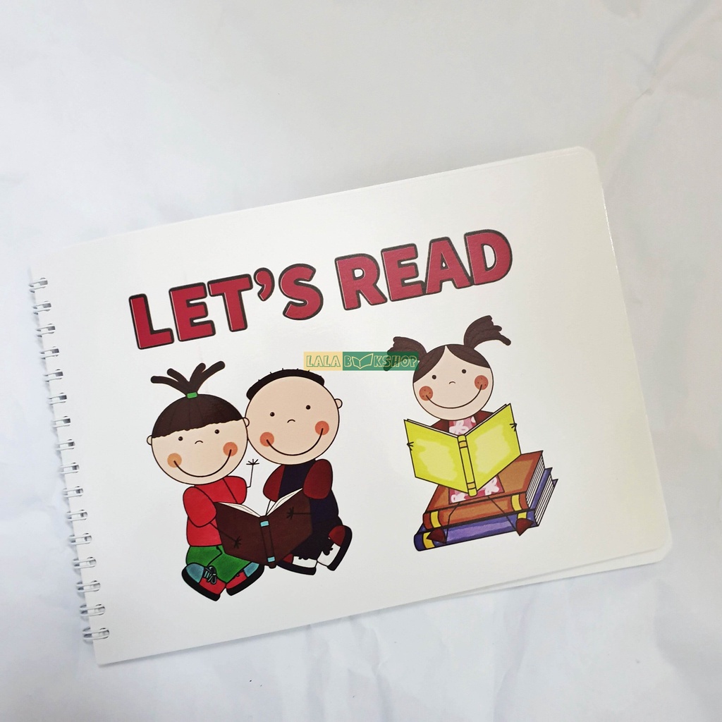 Bộ Let's read (1c) có mp3 cho bé (bản đẹp)