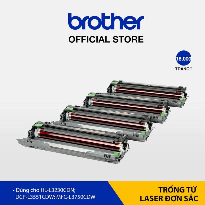 Trống mực từ máy in LED màu Brother DR-263CL cho máy in HL-L3230CDN/ DCP-L3551CDW/ MFC-L3750CDW