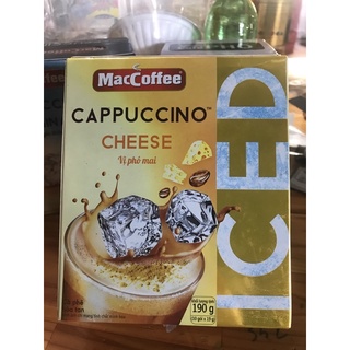 Cappuccino cheese vị phô mai và vị truyền thống