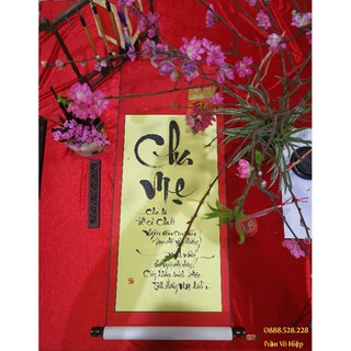 Thư pháp chữ Cha Mẹ
