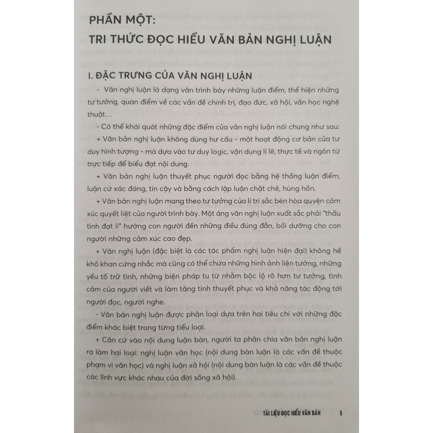 Sách - Tài liệu Đọc hiểu văn bản