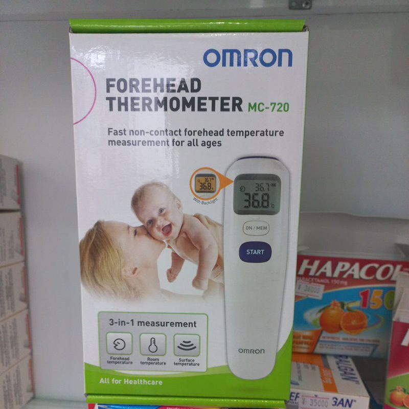 NHIỆT KẾ HỒNG NGOẠI ĐO TRÁN Omron MC - 720