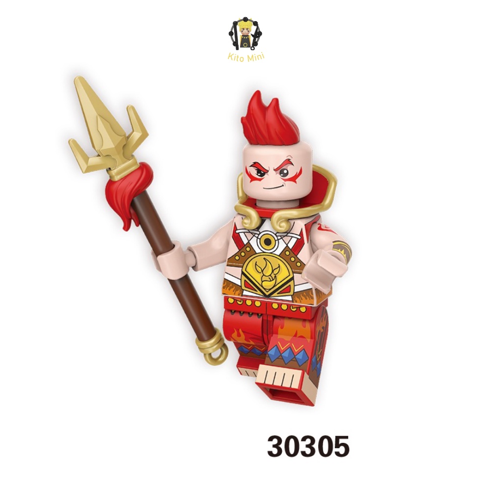 Minifigures Tây Du Ký Tôn Ngộ Không Lắp Ráp Mô Hình Nhân Vật Phim Truyện 3030A