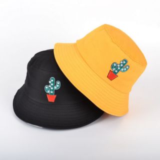 Nón Bucket Thêu Xương Rồng