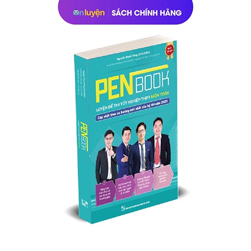 Sách - PENBOOK Luyện đề thi Tốt nghiệp THPT môn Toán - bản 2021