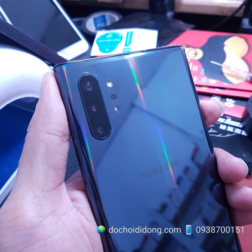 Miếng Dán Lưng Samsung Note 10 - Note 10 Plus Aurora Đổi Màu