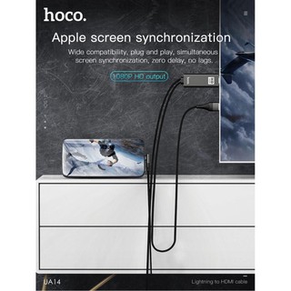 Cáp HDMI lightning Hoco UA14 cho iphone và ipad