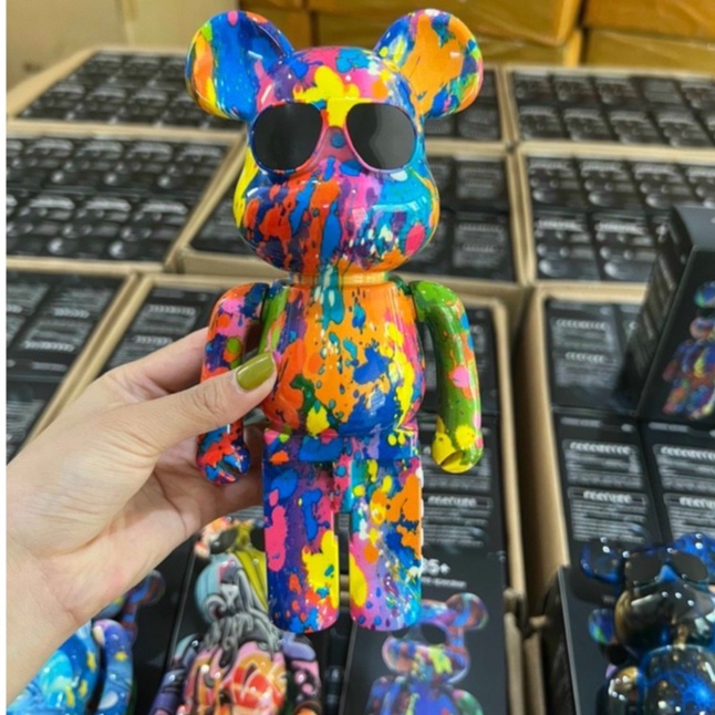Loa gấu bluetooth không dây B5+ Bearbrick Nghe Nhạc cực hay