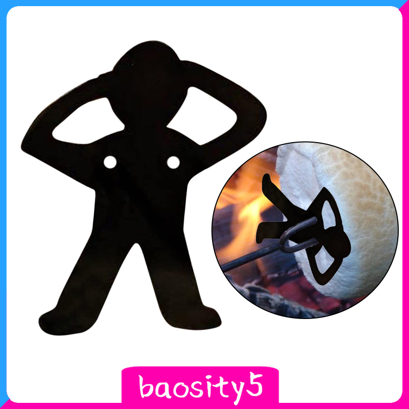 [baosity5]Stainless Steel Hot Dog Vegetables Roaster Funny BBQ Campfire