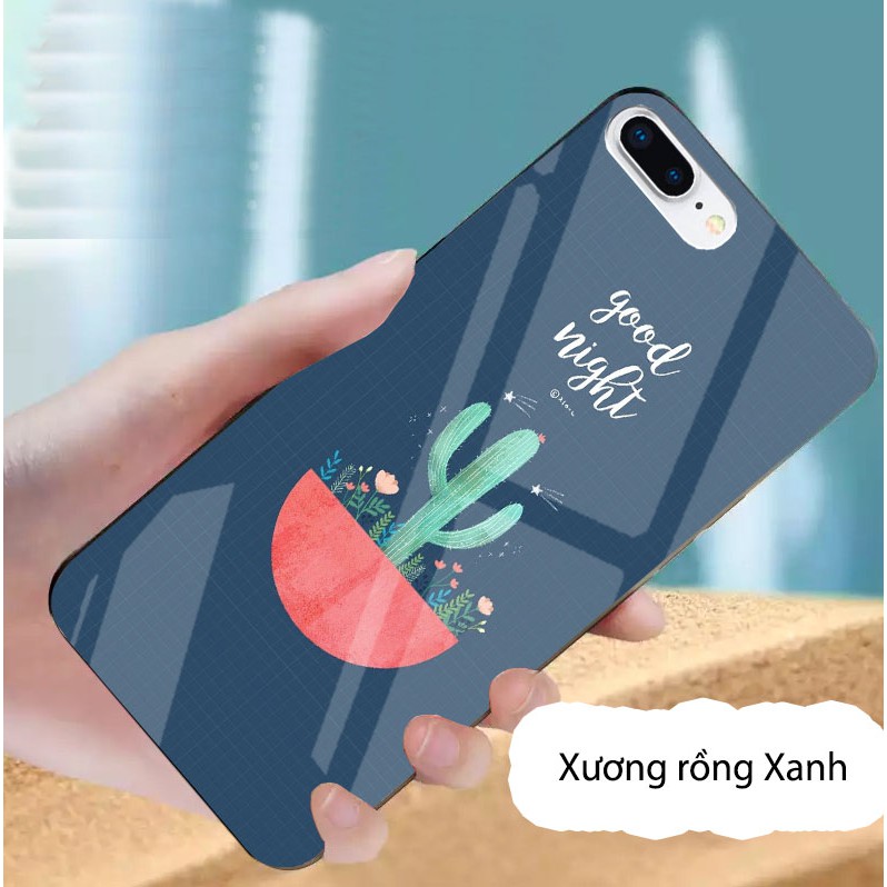 Ốp Iphone 7,8,7 Plus, 8 Plus mặt kính gương bóng