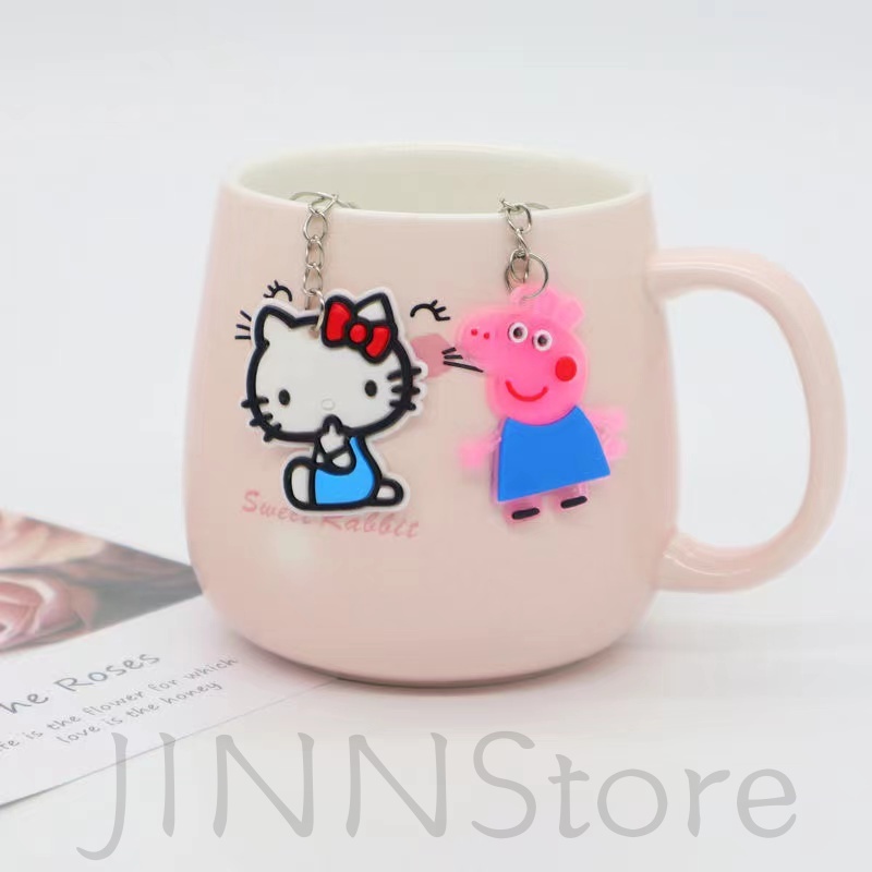 Móc khóa hình nhân vật phim hoạt hình dễ thương