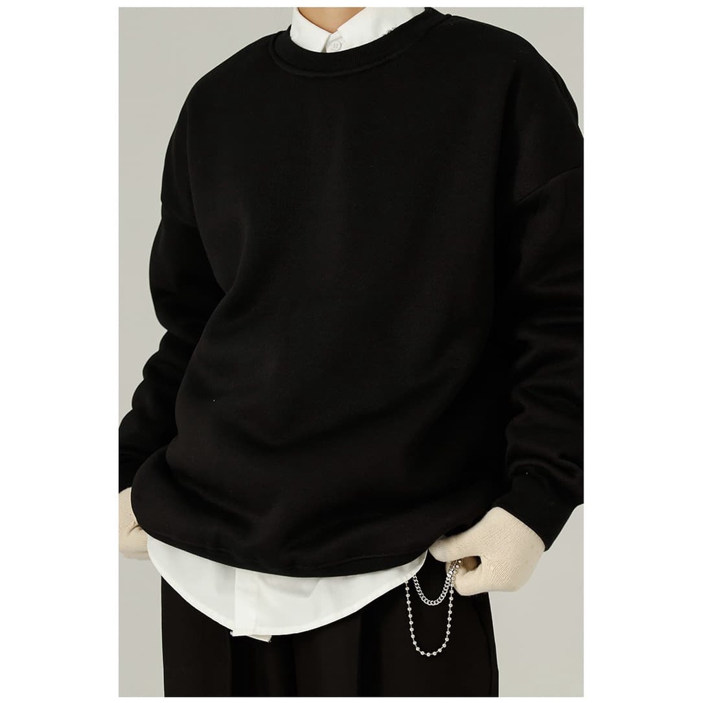 Áo sweater nữ, Áo hoodie nữ Trơn cổ tròn Feeny | BigBuy360 - bigbuy360.vn
