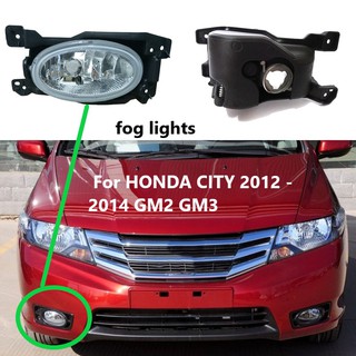 Đèn Sương Mù Cho Xe Honda City 2012 2013 2014 Gm2 Gm3 Oe: 33950-tm4-h11 33900-tm4-h11