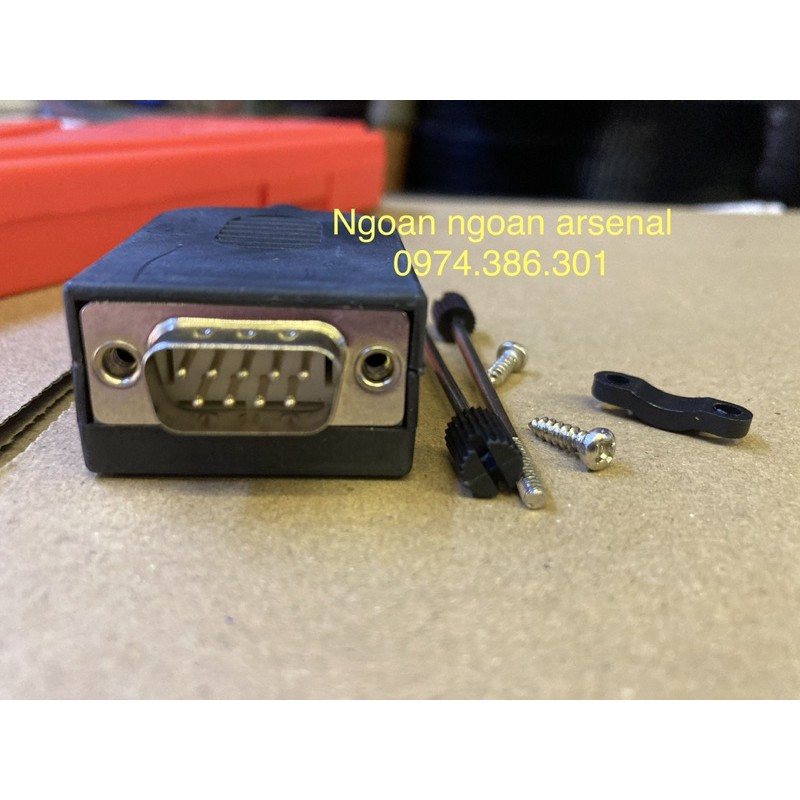 jack rắc com DP 9 chân bắt vít cao cấp vô cùng tiện lợi