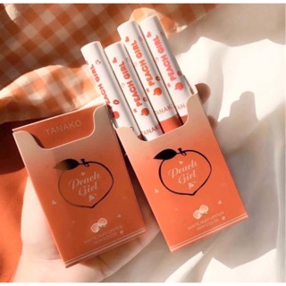SET 4 CÂY SON HỘP TH.UỐC Tanako Peach Girl Matte Silky
