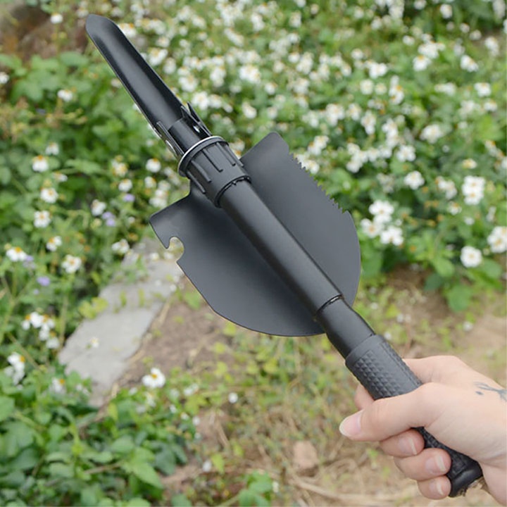 Xẻng Quân Dụng Đa Năng 5 Trong 1 kích thước mini tiện dụng và nhỏ gọn Mia Shop