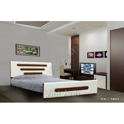 Giường ngủ sắt kiểu gỗ Đại Thành – DT16