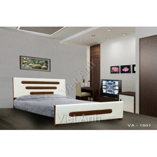 Giường ngủ sắt kiểu gỗ Đại Thành – DT16